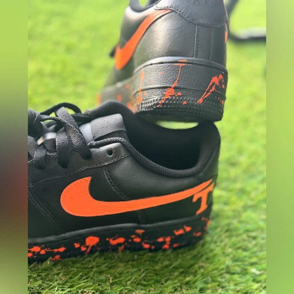 Custom Tennessee Vols Nike Air Force 1 W Sz 8/ Y6.5 - Picture 5 of 8